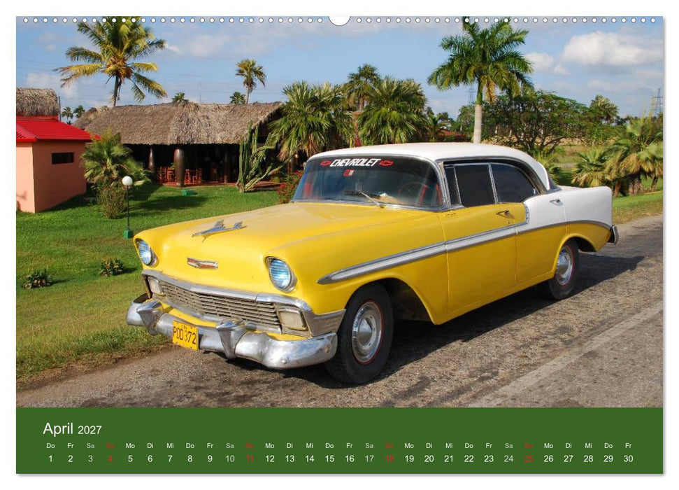 Cars of Cuba 2027 (CALVENDO Wandkalender 2027)