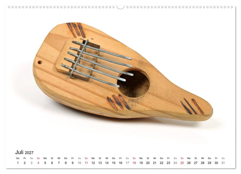 Musik ist mein Leben (CALVENDO Premium Wandkalender 2027)