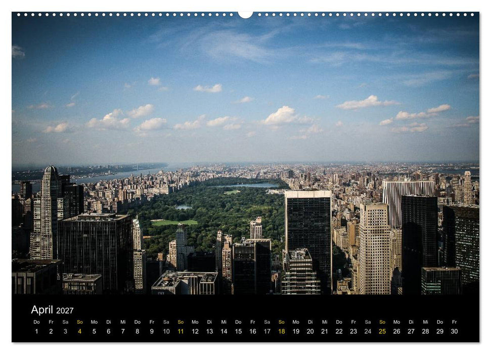 New York Shoots (CALVENDO Wandkalender 2027)