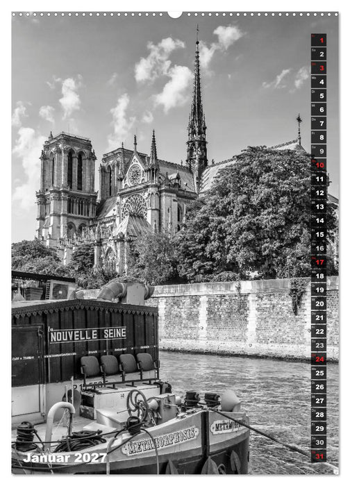 PARIS Vertikale Ansichten (CALVENDO Wandkalender 2027)