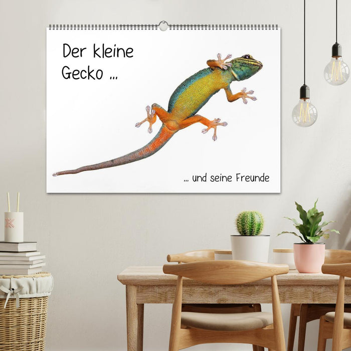 Der kleine Gecko und seine Freunde (CALVENDO Wandkalender 2027)
