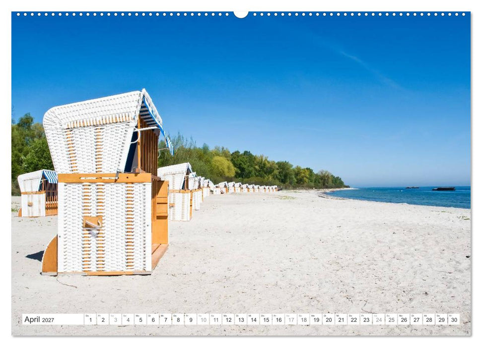 Strandkörbe 2027 (CALVENDO Premium Wandkalender 2027)