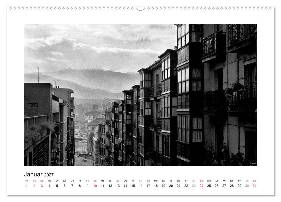 Bilbao - Bilder einer Stadt (CALVENDO Wandkalender 2027)
