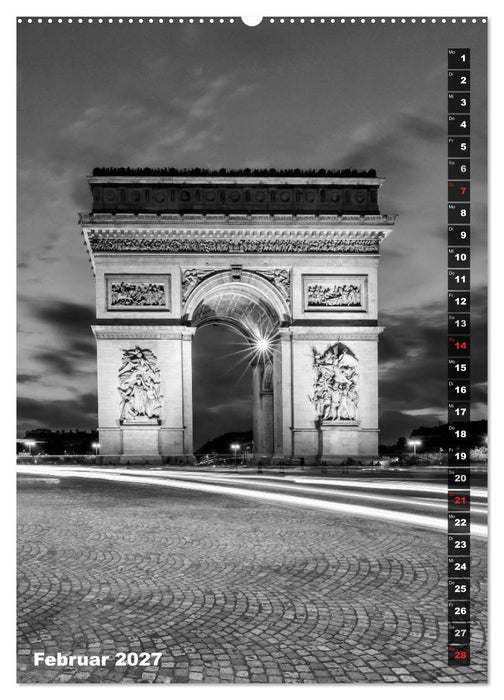 PARIS Vertikale Ansichten (CALVENDO Premium Wandkalender 2027)