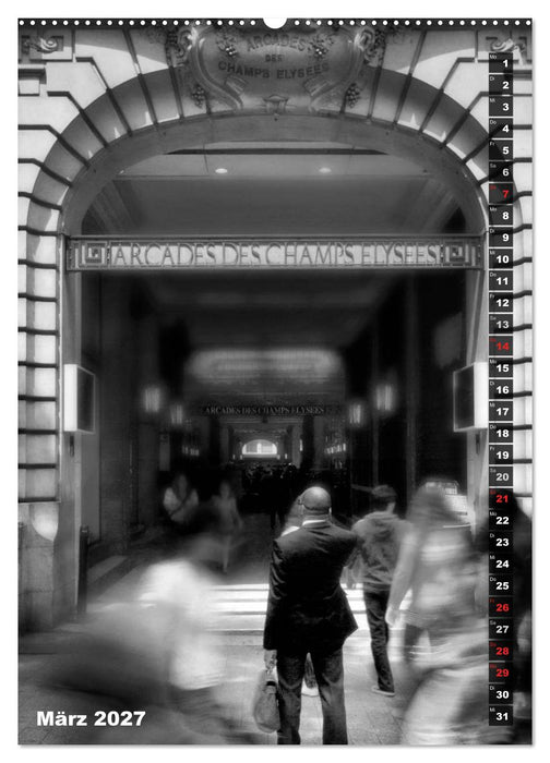 PARIS Vertikale Ansichten (CALVENDO Premium Wandkalender 2027)