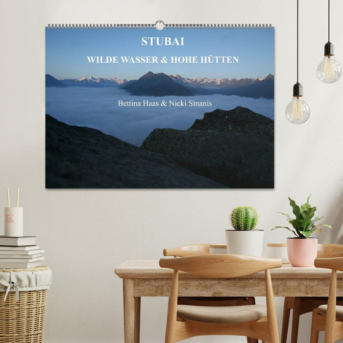 STUBAI - Wilde Wasser & Hohe Höhen (CALVENDO Wandkalender 2027)