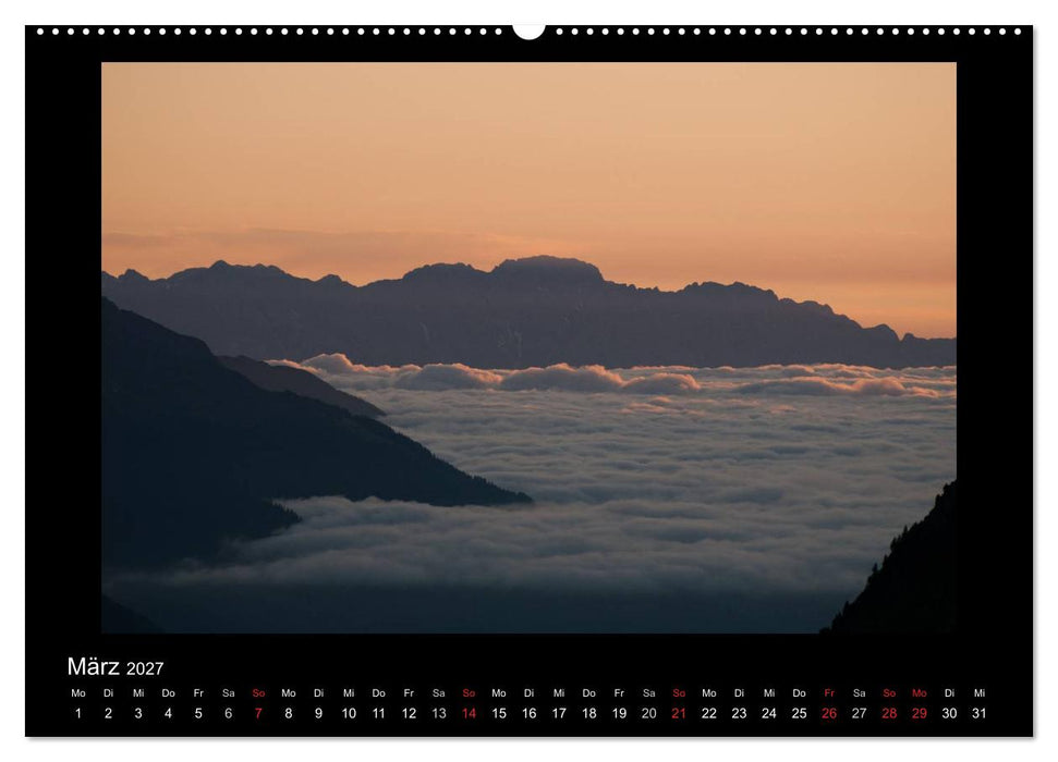 STUBAI - Wilde Wasser & Hohe Höhen (CALVENDO Wandkalender 2027)