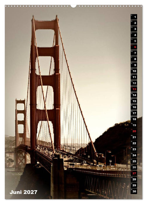 Herrliches Reiseziel... SAN FRANCISCO (CALVENDO Wandkalender 2027)