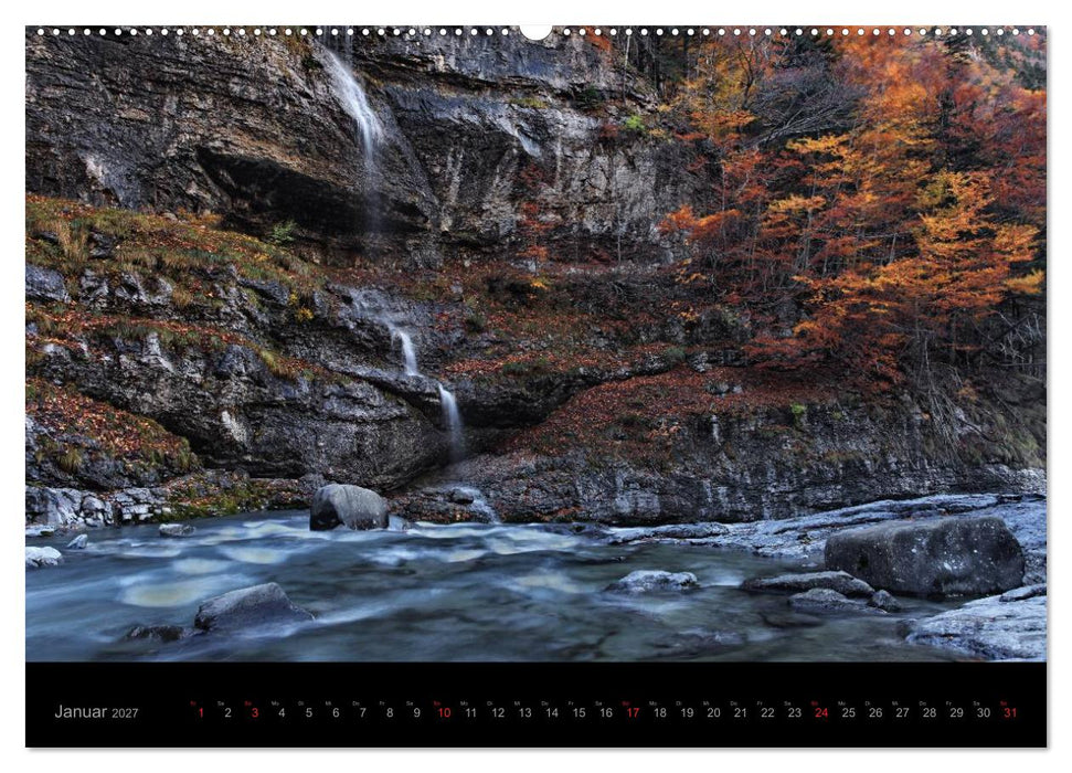 Spaniens Pyrenäen - Ordesa y Monte Perdido (CALVENDO Wandkalender 2027)
