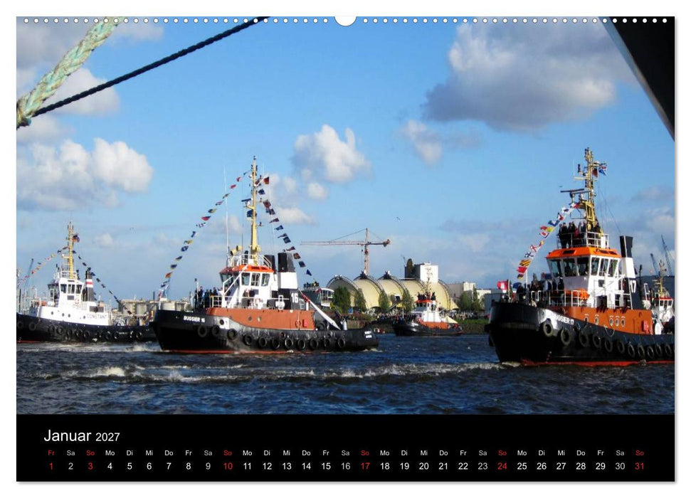 Hamburg Hafengeburtstag (CALVENDO Premium Wandkalender 2027)