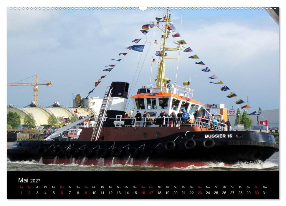 Hamburg Hafengeburtstag (CALVENDO Premium Wandkalender 2027)