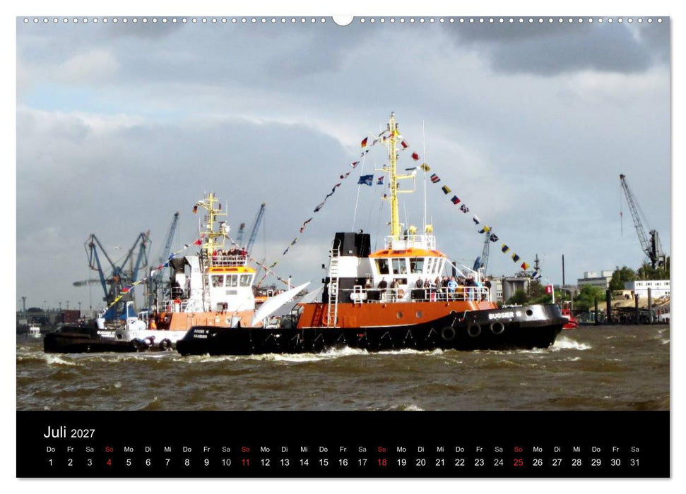 Hamburg Hafengeburtstag (CALVENDO Premium Wandkalender 2027)