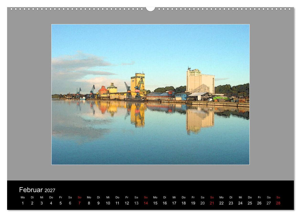 Am Nord- Ostsee-Kanal (CALVENDO Premium Wandkalender 2027)
