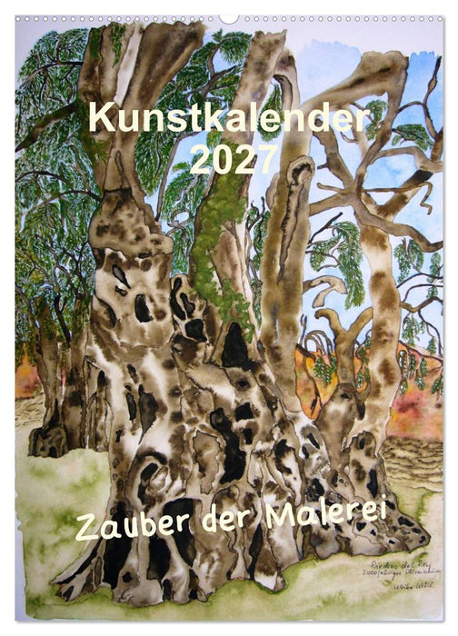 Kunstkalender 2027 - Zauber der Malerei (CALVENDO Wandkalender 2027)