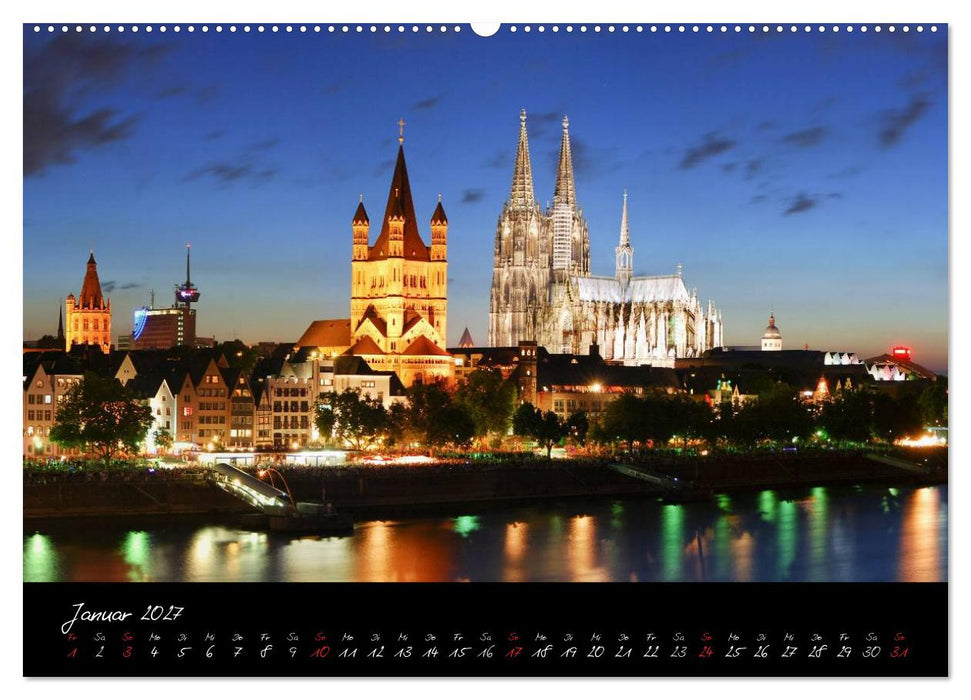 Von Köln nach Königswinter (CALVENDO Premium Wandkalender 2027)
