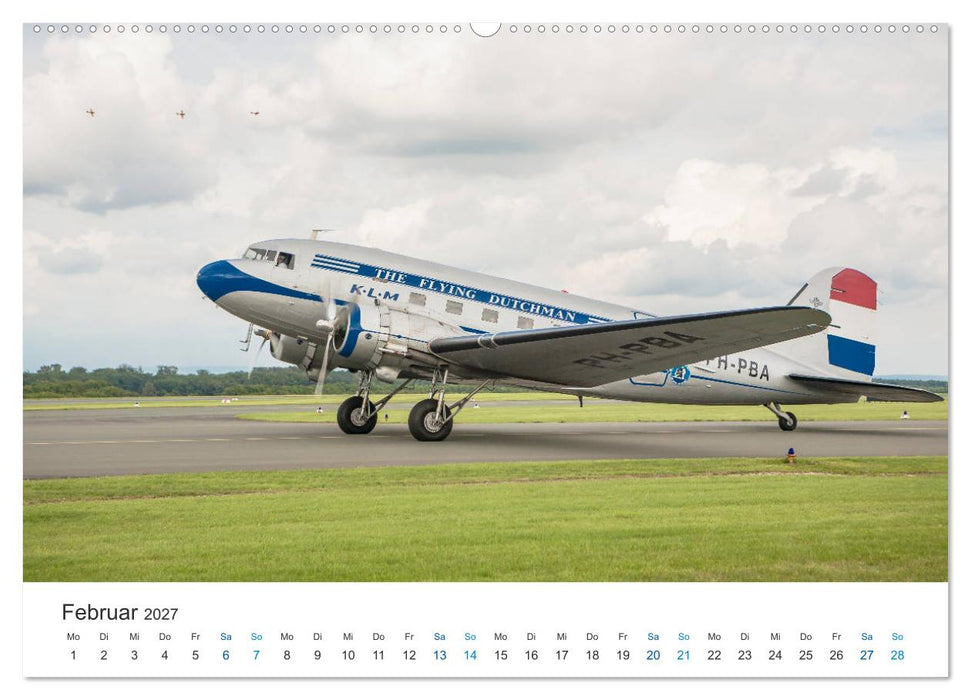 AVIATION CLASSICS seen by Custompix (CALVENDO Wandkalender 2027)