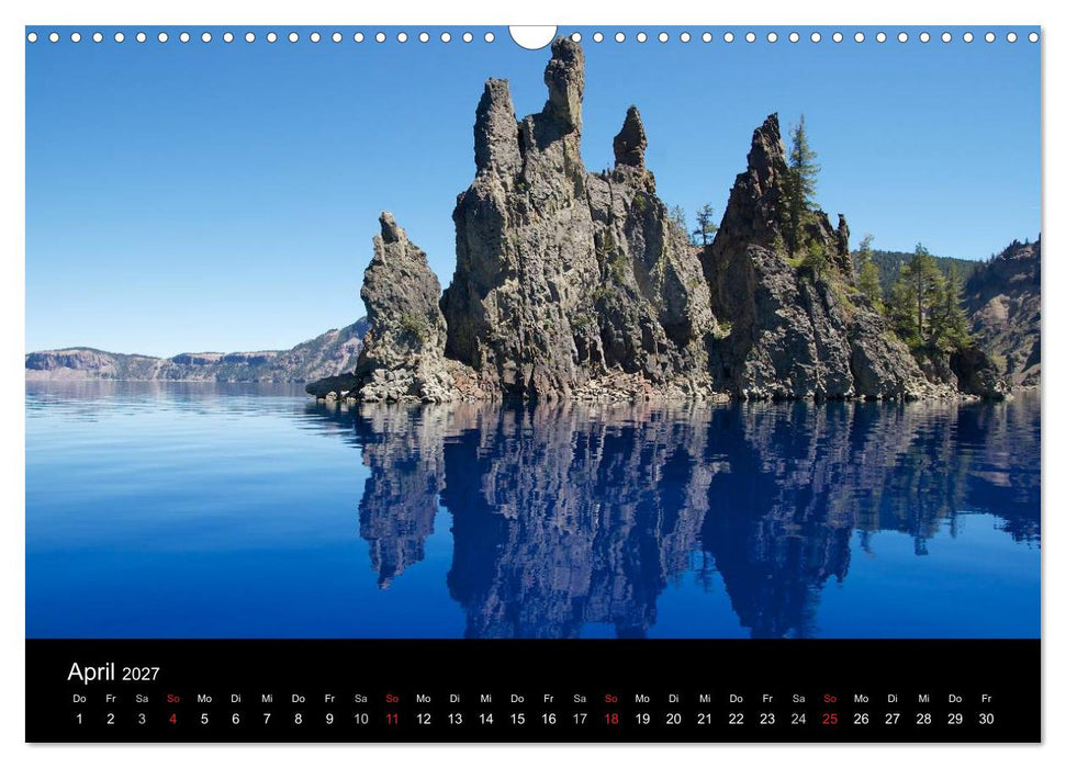 Traumreisen USA (CALVENDO Wandkalender 2027)