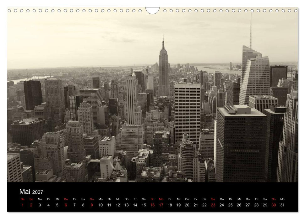 Traumreisen USA (CALVENDO Wandkalender 2027)