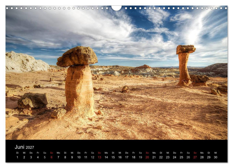 Traumreisen USA (CALVENDO Wandkalender 2027)