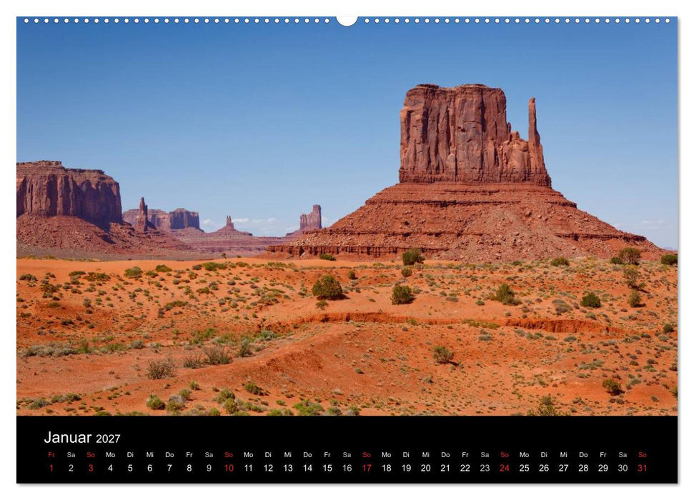 USA - Southwest (CALVENDO Wandkalender 2027)