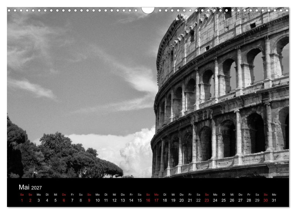 Metropole Rom (CALVENDO Wandkalender 2027)