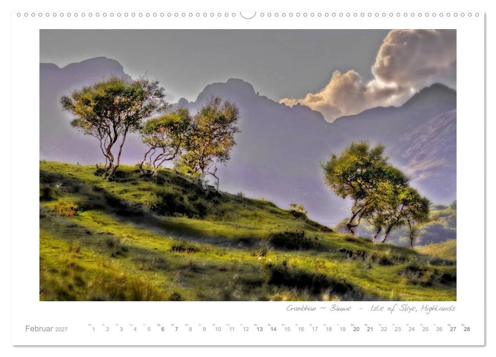 Sehnsucht Schottland (CALVENDO Wandkalender 2027)