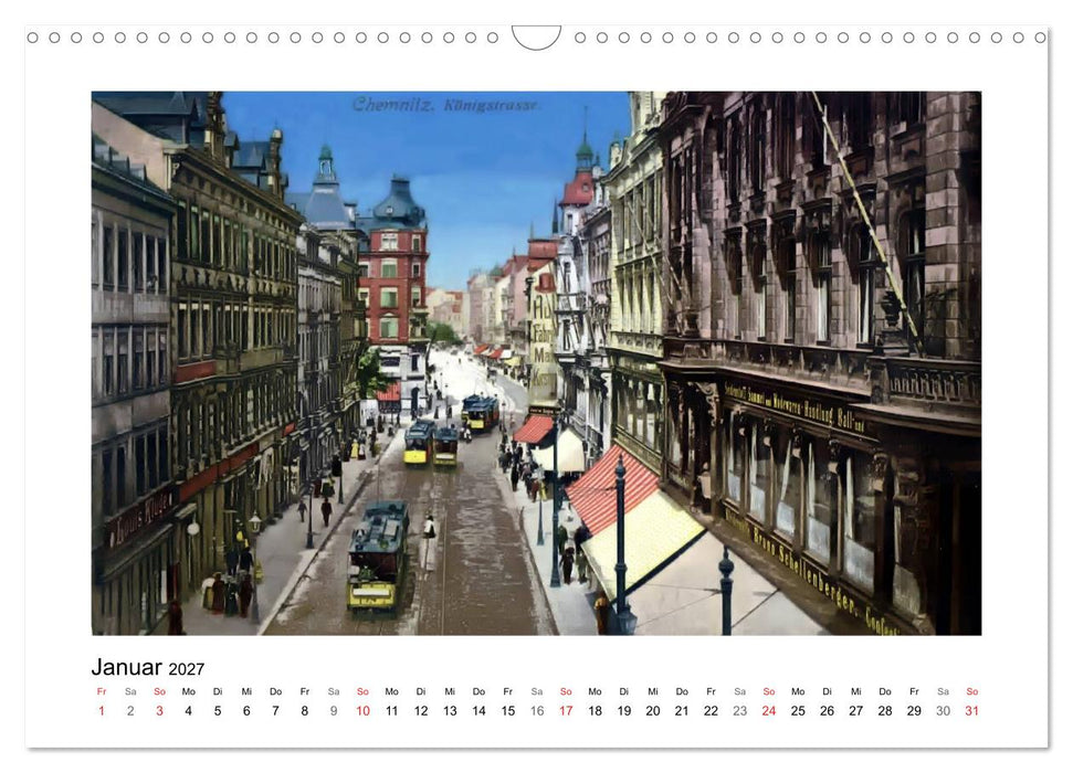 Grüße aus Chemnitz (CALVENDO Wandkalender 2027)