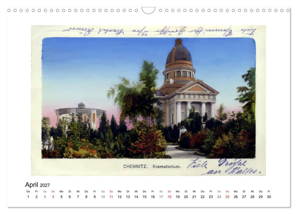 Grüße aus Chemnitz (CALVENDO Wandkalender 2027)