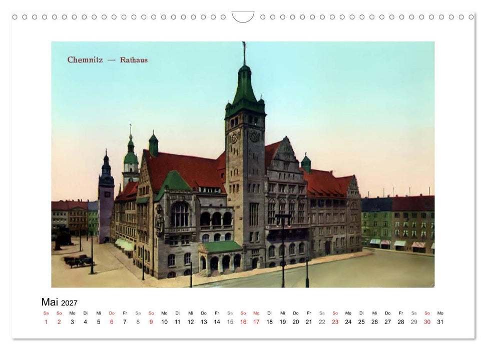 Grüße aus Chemnitz (CALVENDO Wandkalender 2027)