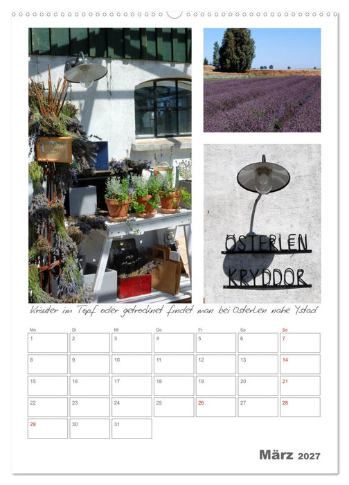 Gärten in Schweden (CALVENDO Wandkalender 2027)