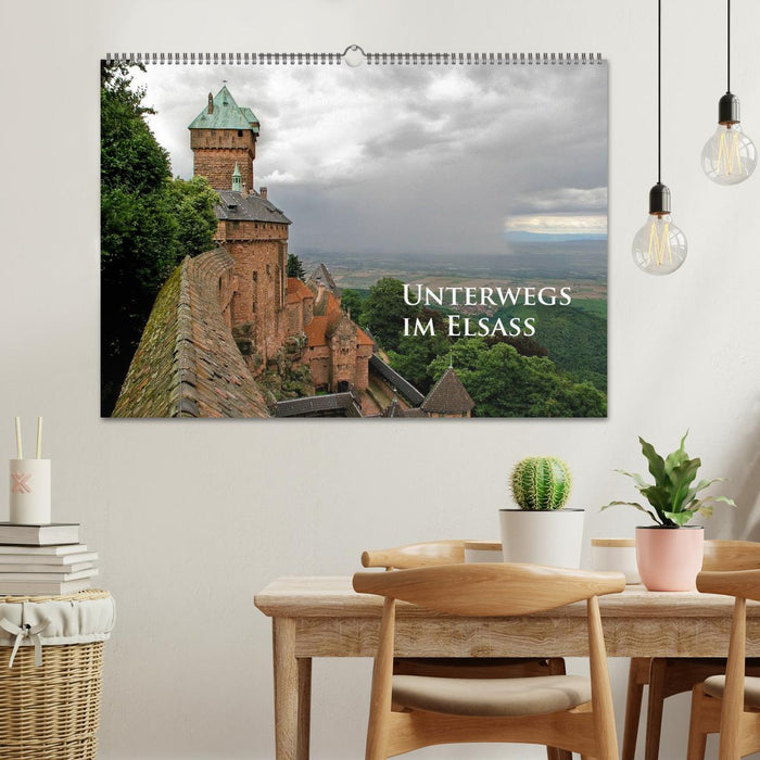 Unterwegs im Elsass (CALVENDO Wandkalender 2027)
