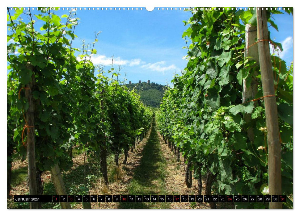 Unterwegs im Elsass (CALVENDO Wandkalender 2027)