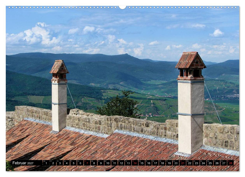 Unterwegs im Elsass (CALVENDO Wandkalender 2027)