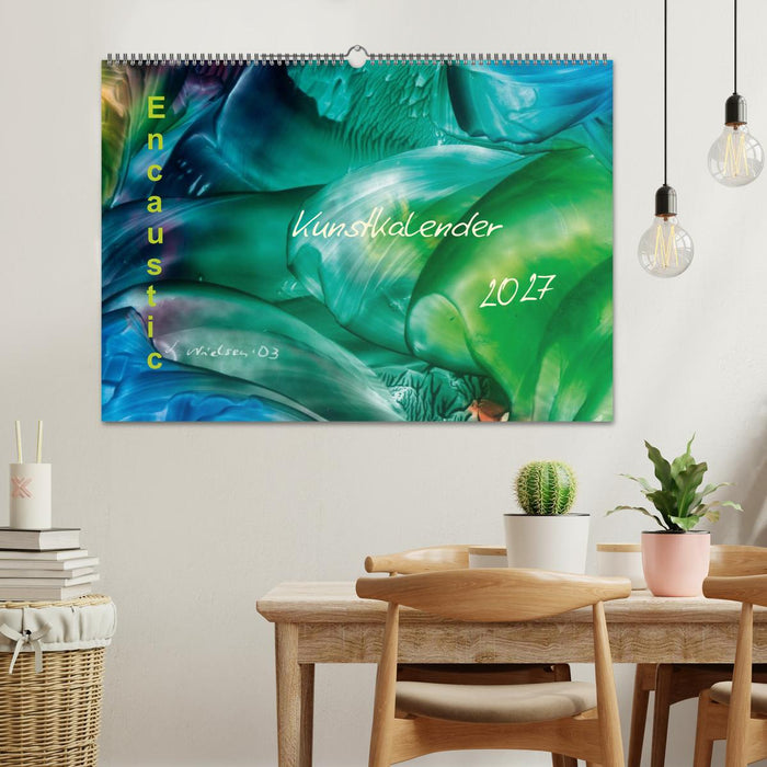 Encaustic Kunstkalender 2027 (CALVENDO Wandkalender 2027)