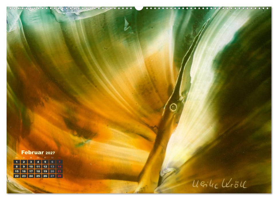 Encaustic Kunstkalender 2027 (CALVENDO Wandkalender 2027)
