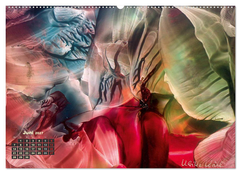 Encaustic Kunstkalender 2027 (CALVENDO Wandkalender 2027)