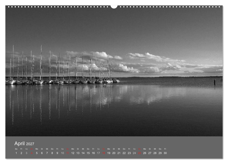 Ostsee - von schwarz bis weiß (CALVENDO Wandkalender 2027)