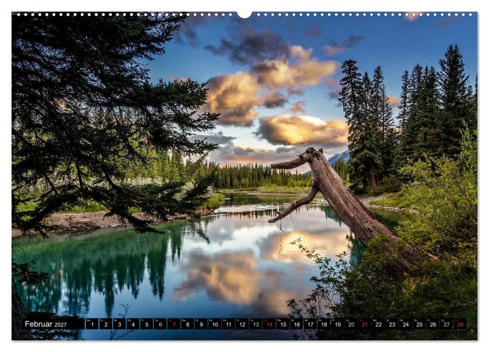 West-Kanada (CALVENDO Wandkalender 2027)