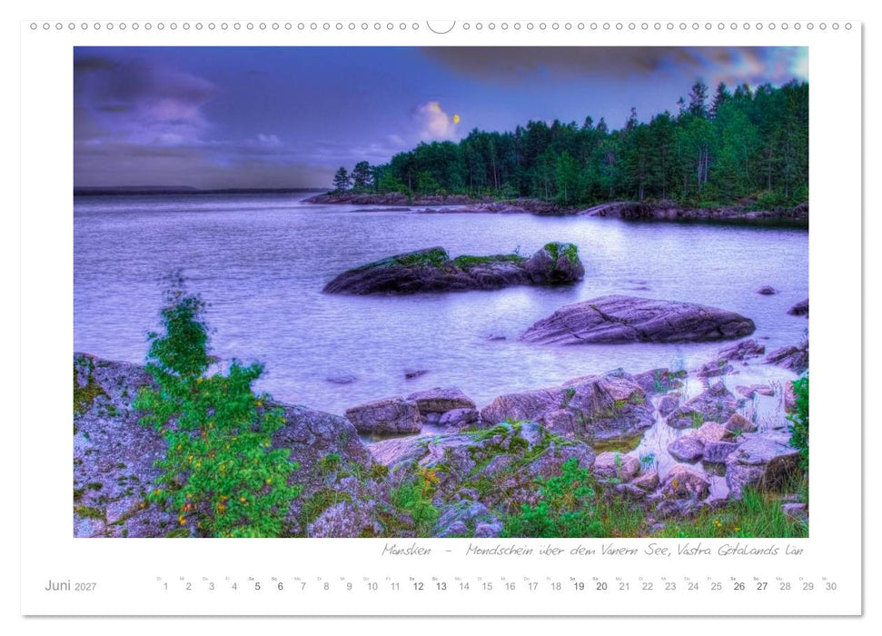 Sehnsucht Schweden - Sverige (CALVENDO Premium Wandkalender 2027)