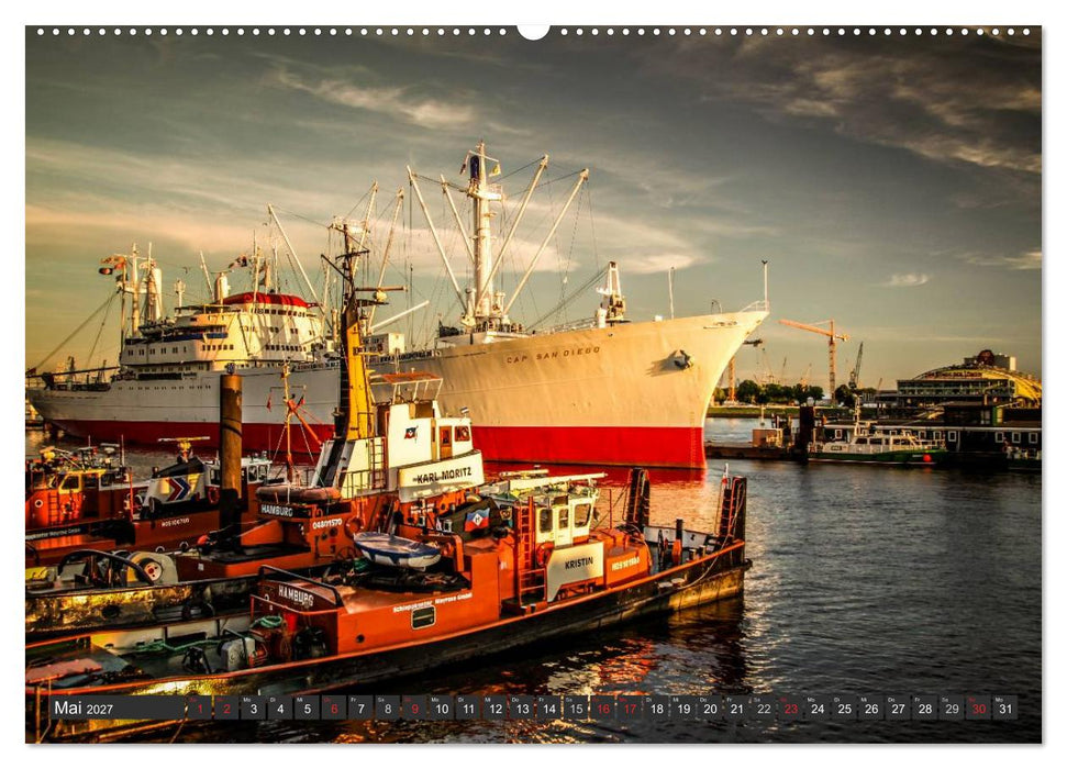 Stadt Hamburg (CALVENDO Premium Wandkalender 2027)