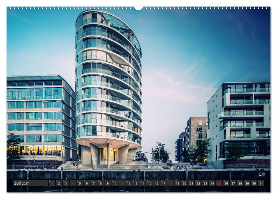 Stadt Hamburg (CALVENDO Premium Wandkalender 2027)
