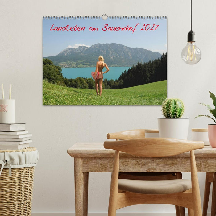 Landleben am Bauernhof 2027 (CALVENDO Wandkalender 2027)
