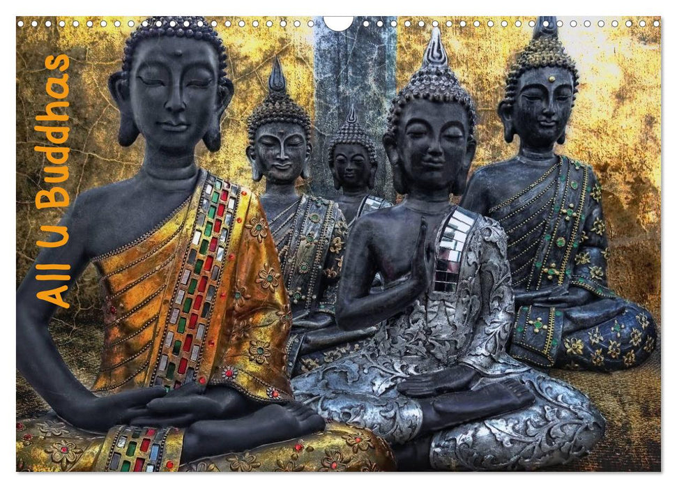 All U Buddhas (CALVENDO Wandkalender 2027)