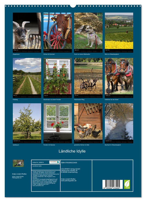 Ländliche Idylle (CALVENDO Premium Wandkalender 2027)