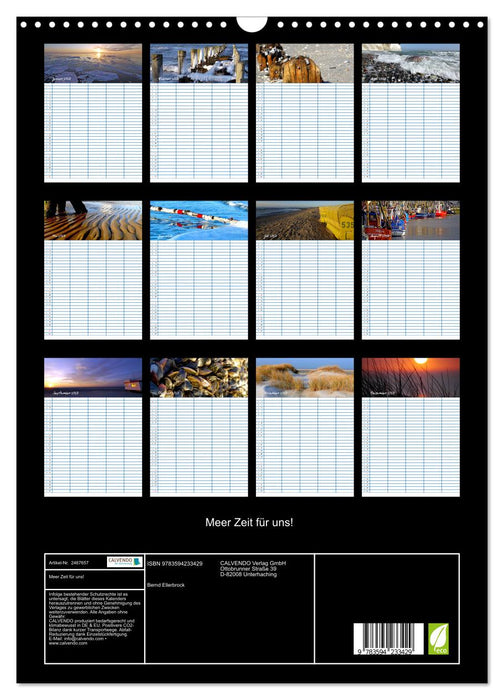 Meer Zeit für uns! (CALVENDO Wandkalender 2027)