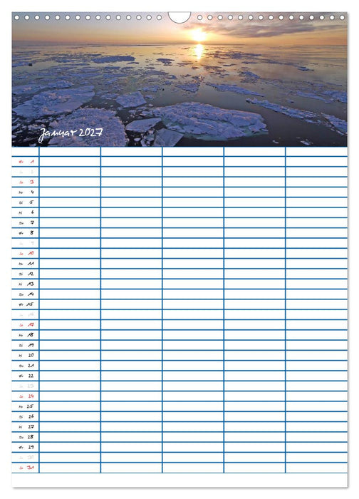Meer Zeit für uns! (CALVENDO Wandkalender 2027)