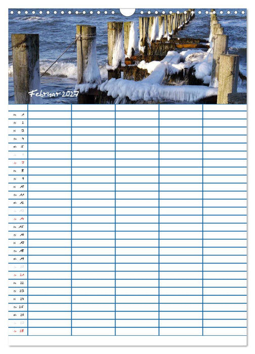 Meer Zeit für uns! (CALVENDO Wandkalender 2027)