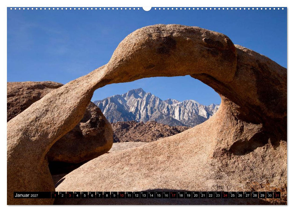 Kalifornien USA (CALVENDO Wandkalender 2027)