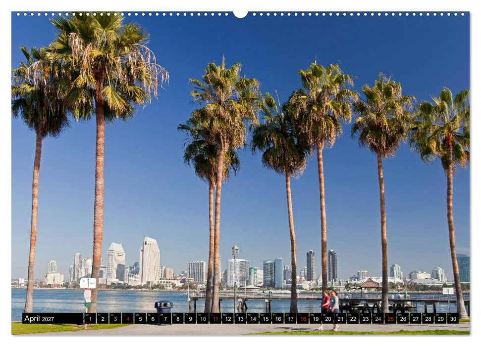 Kalifornien USA (CALVENDO Wandkalender 2027)