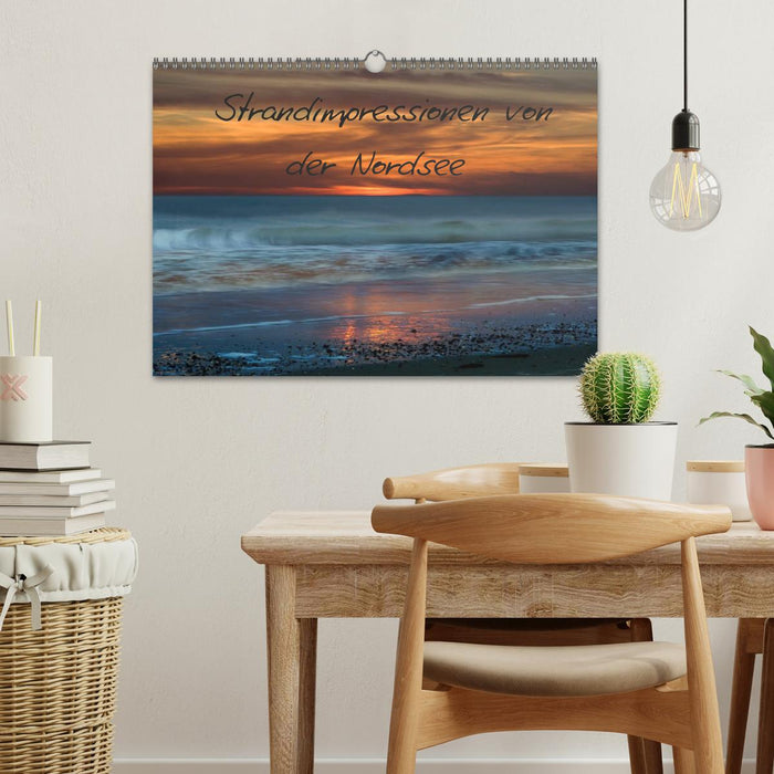 Strandimpressionen von der Nordsee (CALVENDO Wandkalender 2027)